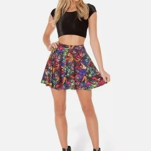 Blackmilk Museum Piece Bugs on Acid Skater Skirt BNWT